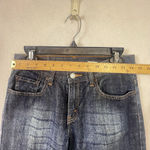 Levi's 515 Jeans Sz 6 Medium MIS L 29” Boot Cut Stretch Low Rise Dark Wash New Photo 4