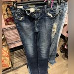 Decree  Women's Dark Blue Skinny Jeans Photo 0