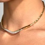Alexis Bittar NWOT  Gold and Silver Molten Bracelet Photo 3