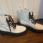 Nasty Gal White Platform Boots Photo 2