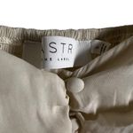 ASTR The Label Renaissance Cream Button Front Balloon Sleeve Top Size Small Photo 2