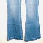 Hollister Light Wash Soft Stretch High Rise Flare Jeans Photo 4