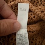 Aerie Sleeveless Crochet Knit Cover Up Mini Dress Medium Women’s Brown Photo 4