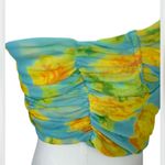 ZARA NWT Floral Tulle Corset Bustier Top Women’s Size Large Photo 3