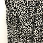 Anthropologie  Leopard Print Off The Shoulder Jumpsuit Small Photo 5