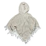 Aerie Crotchet boho hooded cape fringe poncho Photo 0