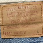 Levi's Vintage 551 Relaxed Fit Tapered Leg Jeans Size 12 Long Modern 8/10 Blue Photo 5