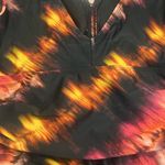 Torrid  Black Pink Asymmetrical Abstract Pattern Swim Dress 2X or 18/20 Photo 12