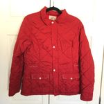Ariat Women’s Red Quilted Puffer (no hood) Size L Photo 0