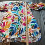 Tabitha Brown Target Botanical Print Puff Sleeve Mini Floral Dress. Size Small. Photo 9