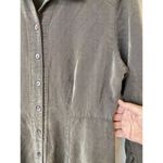 Sigrid Olsen LONG SLEEVED BUTTON DOWN SHIRT DRESS Green SIZE 8 Photo 2
