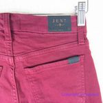 New! Jen 7, 7 for all mankind dark burgundy skinny legging ankle jeans, size 0 Red Photo 9