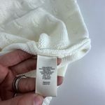 Willow Glenn Ivory Sweater Dress XS Turtleneck Long Sleeve Knit Textured Dot NWT White Photo 6