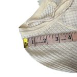 Free People Diamond Dozen Waffle Knit Thermal Long Sleeve Colorblock Top Small Photo 10