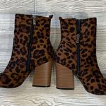 Beast Fashion  Leopard Print Suede
High Top Boot Photo 2
