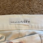 Loft  white jeans skinny crop 4 Photo 4