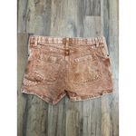 Isabel Maternity by Ingrid & Isabel Denim Shorts Sz 4 High Rise Pregnancy Brown Photo 1