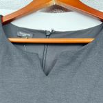 Talbots NEW  black with white fringe trim sheath dress short sleeve 10 petite Photo 6