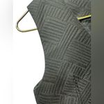 ZARA  Black Textured Open Back Vest Large Photo 3