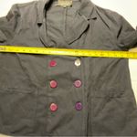 Laundry by Shelli Segal  Pea Coat Jacket Vintage Y2K Navy Blue Sz P Classic Photo 4