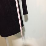 Wild Fable NWOT Black Ribbed Velvet Romper Long Sleeved New Photo 8