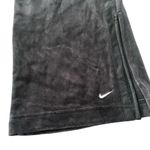 Nike NWT, Crushed Black Velvet Flare Leg Side Vent Pull On Joggers, Sz S Photo 13