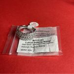 Bomb Party RG99183 “A Show Stopping Beauty” CZ on Rhodium Size 10 Ring NWT Silver Photo 4