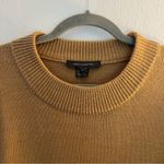 French Connection Dress Babysoft Balloon Sleeve Sweater Dress in Camel Sz L NWT Photo 6