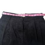 Deus Ex Machina Annie Pant Black Corduroy Pleated High Rise Size 12 NWT Punk Photo 6