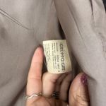 Giorgio Armani  Vintage silk wool Brown Herringbone Structured Blazer 4 Photo 6