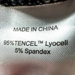 Quince  Ribbed Maternity Nursing Jumpsuit Relaxed Snaps Pockets Black XL Photo 3