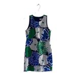Eliza J NWT  Bahama Blue Floral Dress size 6 97% cotton Photo 4