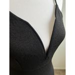 Forever 21 Deep Plunge Black Dress Photo 3