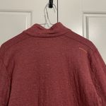 Ariat REBAR Women M Medium Red Heathered 1/4 Zip Long Sleeve Pullover Shirt Photo 5
