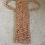 ALC Frank A.L.C. Womens Ruched Long Sleeve Midi Maxi Bodycon Dress Size xs Prom Wedding Photo 1