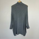 Free People  Grey Turtle Neck Tunic Top Photo 5