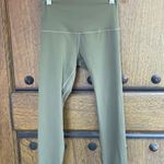 Lululemon Olive Green Leggings Size S Photo 0