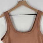 YITTY Body Butter Tank Dress in Brown Sugar Nude Stretchy Scoop Neck Size XXL Photo 11