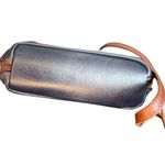 Crossbody Natural GENUINE Leather Purse Navy Blue Small Crossbody bag Photo 4