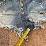 Rue 21 High-Rise Distressed ButtonFly Denim Shorts Photo 5