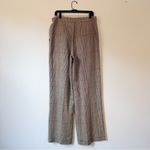 Veronica Beard Tonelli Prince of Wales Checked Linen & Cotton Wide-Leg Pant Photo 6