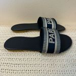 New. Navy Blue “PARIS” Slide Sandals – Knox Size 5 Photo 10