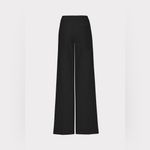 Milly  Nash High Waist Cady Wide Leg Pants Photo 2