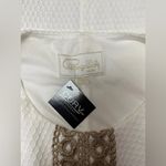 Pappagallo White And Gold Mini Dress Photo 3