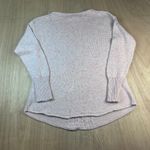 CHAPS Women’s M Sweater Pink Cable Knit Cotton Blend Fall Winter Layering Photo 1