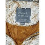 Simply Southern  1/4 Zip Soft Fuzzy Pullover size MEDIUM Photo 3