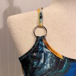 Blue One Shoulder Ring Mini Dress Size M Photo 2