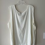 Silhouettes  Sleeveless Cream Lace Top Size 6X Photo 4