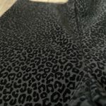 Ann Taylor NWT Flocked Animal Print Side Zip Legging | Black Leopard Print | XS Photo 7