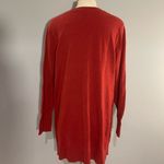J.Jill dark red crewneck sweater top shirt knit woman’s size XL Photo 2